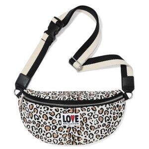 Brighton Wild Leopard Crossbody Belt Bag
